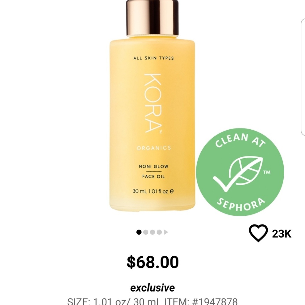 Kora Organics Noni Glow Face Oil